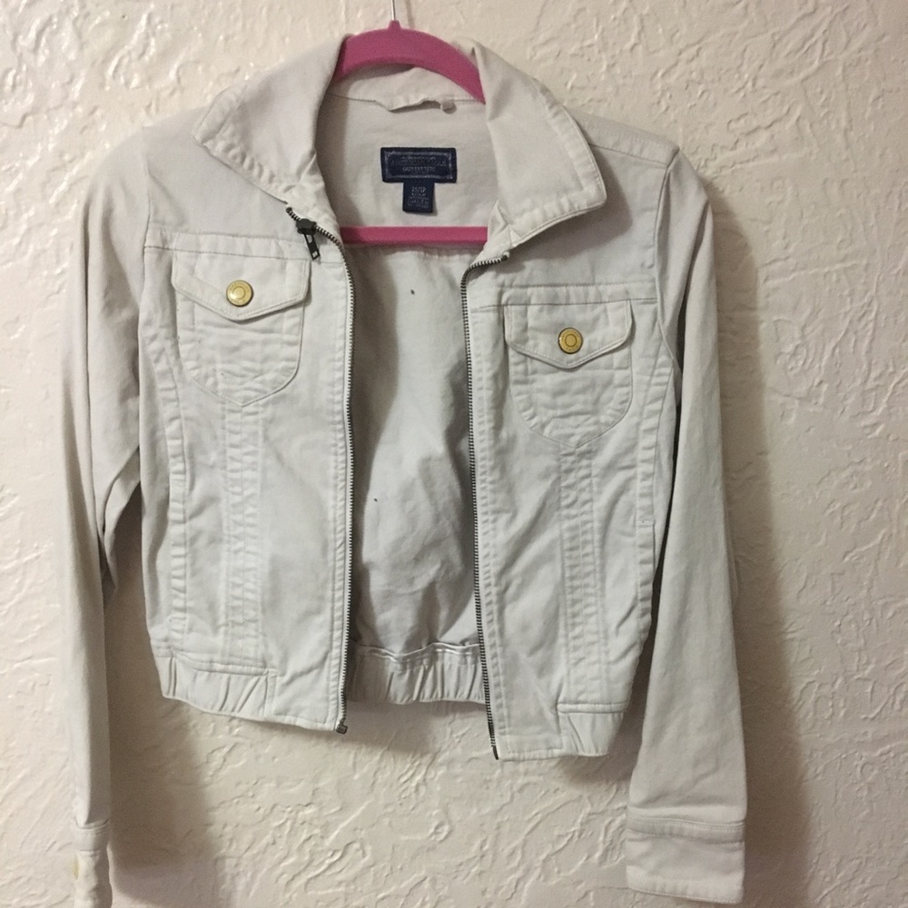 Cream jacket